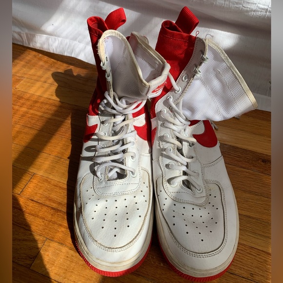 Men's Nike SF Air Force 1 High “University red” - Picture 2 of 16